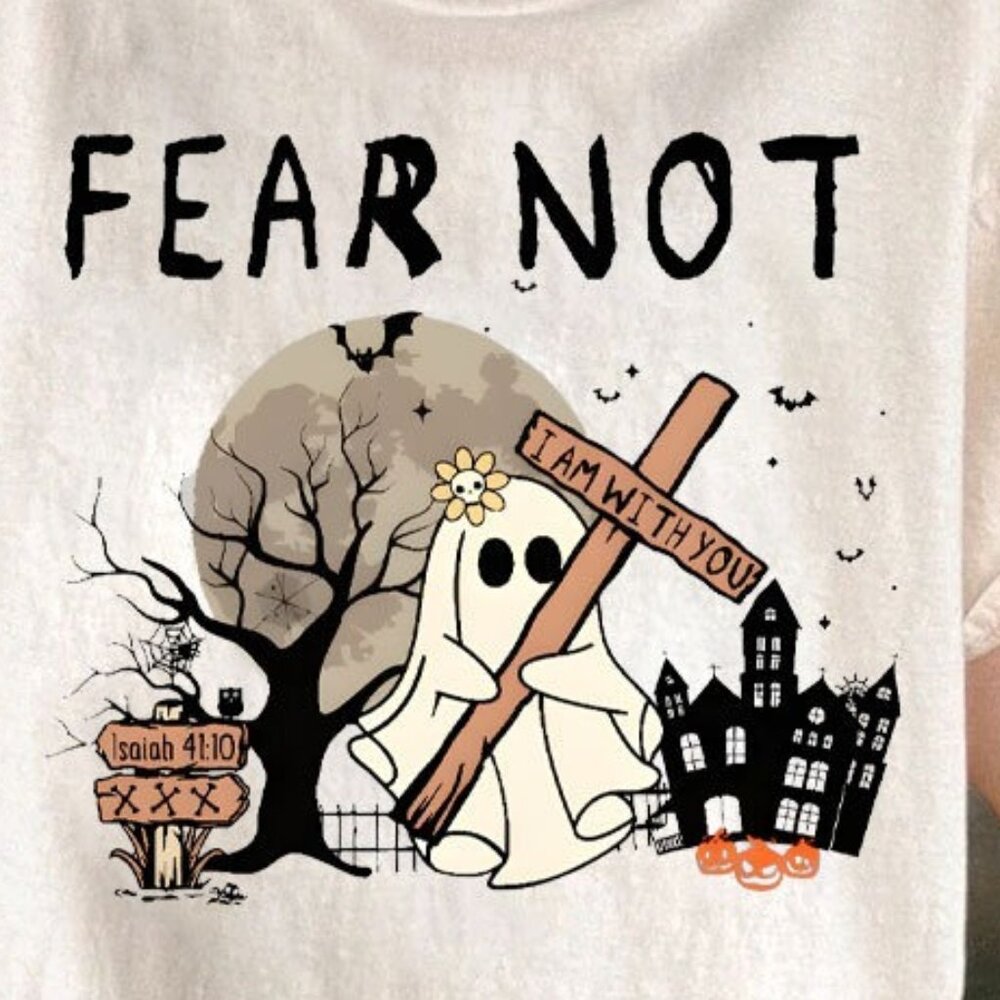 Fear Not Christian T-Shirt - Picture 2 of 4